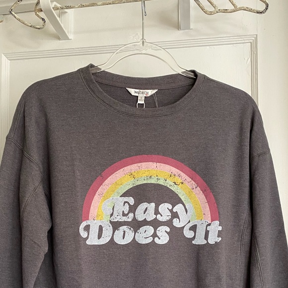 WILDFOX “Easy Does It”Sweatshirt. NWT.*LAST ONE Sz.Lg - Picture 5 of 7